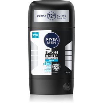 Nivea Men Black & White Invisible Fresh antiperspirant puternic pentru barbati image14